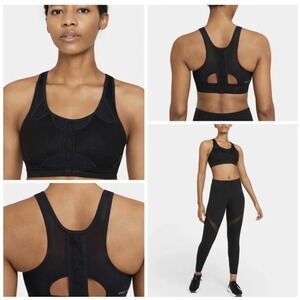 Nike CZ4439 Dri-Fit ADV Swoosh UltraBreathe Medium Support Sports Bra‎ Black L